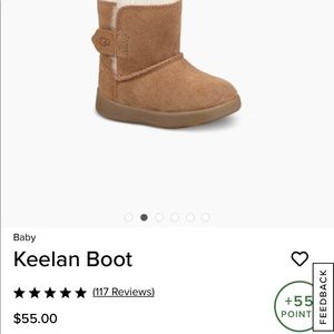 Baby Ugg Classic Keelan Boot 02/03 size (good for 3-9 months)